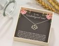 RareLove Gifts for Sister in Law,Unbiological Sister Necklace Gift For Best Friend,925 Sterling Silver Tiny Infinity Heart Necklaces for Women Friendship,Best Friend Necklace. 