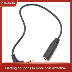 【CANAMEK 】 2.5MM Male to 3.5MM Female Earphone Stereo Audio Jack Adapter Converter Cable