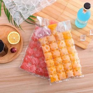 Kantong Plastik Cetakan Es Batu Sekali Pakai 1Bungkus Isi 10pcs Disposable Ice Making Bag Food Grade