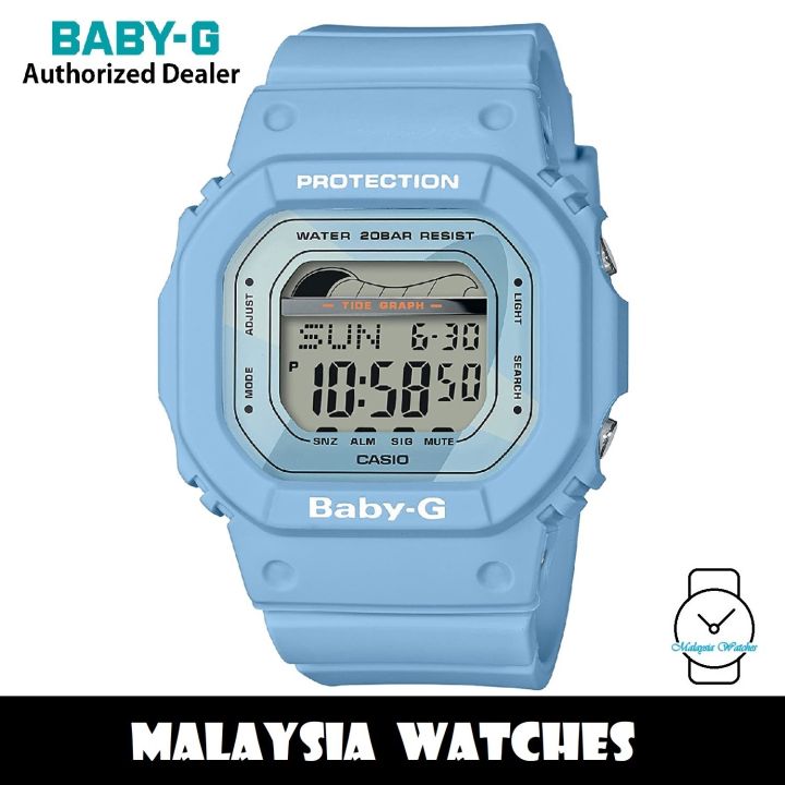 OFFICIAL WARRANTY) Casio Baby-G BLX-560-2 G-LIDE Tide Graph 