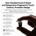HTC NE76 AI Translation Earbuds Bluetooth 6.0 Earbuds ASMR Sleep Headphones Real-time Translation Noise Cancellation HiFi High-Definition Sound Quality Call Noise Reduction With Mi. 