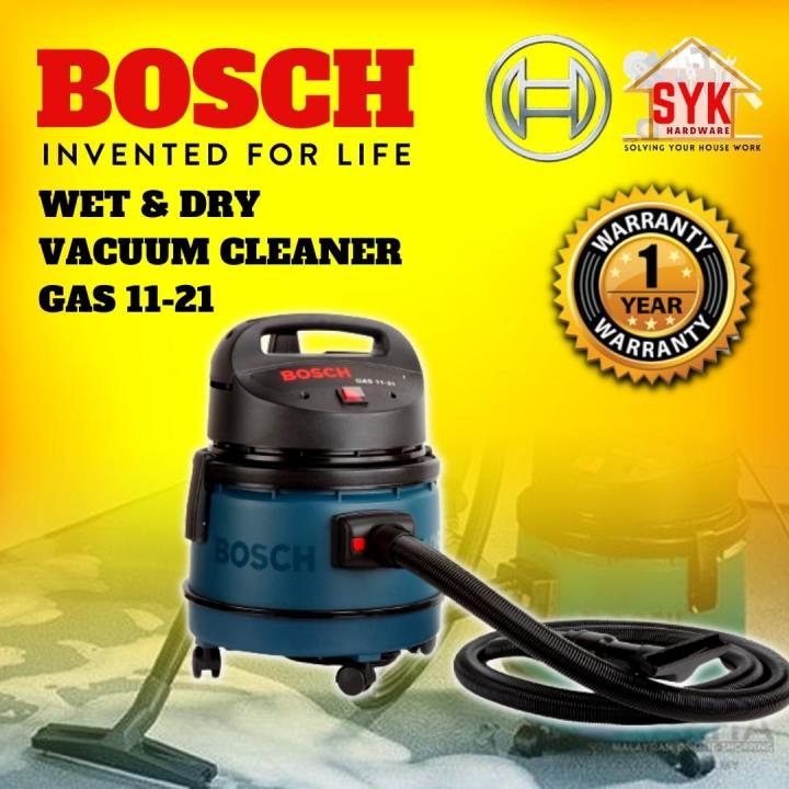 SYK BOSCH GAS 11-21 Wet and Dry Vacuum Cleaner Heavy Duty Wet Vacuum Vakum Cleaner Home Appliances - 060197A006