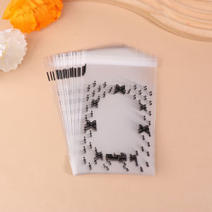 Eixiu ซองโฟโต้การ์ดใสมีกาวในตัว50ชิ้น แพ็คถุงใส่บัตรไอดอลแบบมีกาวในตัวถุงบรรจุภาพถุงปิดผนึกตัวป้องกันการ์ดขนาดเล็ก