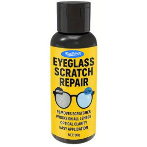 Fast Glass Scratch Remover - 30G Repair Solution for Glasses Metal Ceramic Plastic & Acrylic - Instant Clarity Restorer