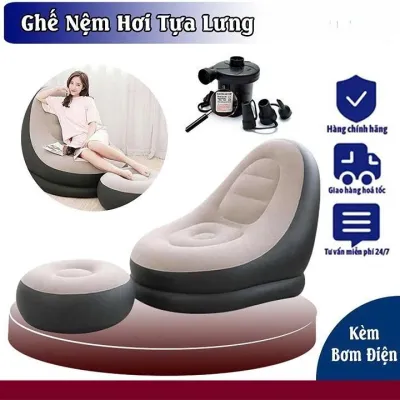 Ghế Đệm Hơi Tựa Lưng Ghế Hơi Sofa Siêu Êm Siêu Thư Giãn Hàng Siêu Cấp(TẶNG KÈM BƠM )