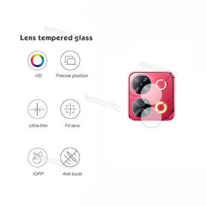 2 in 1 Itel P65 Screen Protector+ Protector Full Cover Full Glue ItelP65 Itel P 65 Tempered Glass Film Protection With Camera Flim Protection