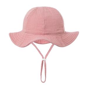 3-12M Bé Mũ che nắng Thời Trang Mũ tai bèo Chống-Gió Chống Nắng Mũ Panama Cho Cô Gái Trẻ Sơ Sinh Chàng Trai Cô Gái Dễ Thương Mũ ngư dân