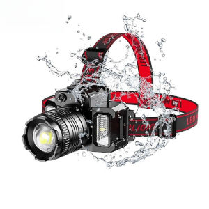 Headlight Flashlight Emergency Lighting Head lamp Outdoor Waterproof Fishing camping USB Rechargeable Induction lamp
