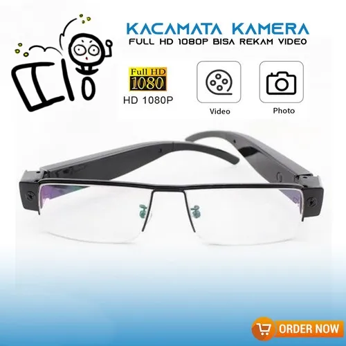 Kacamata Kamera Full Hd 1080p Spy Camera Eye glasses Berkualitas