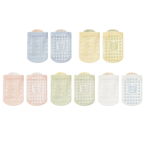 5 Pair Baby Socks Nonslip Bottom Lovely Pattern Multi Color Hosiery Stretchy Breatheable for 0-5 Years Active Kids