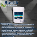 5KG / 20KG Bostik Supercoat Fiber Single Component Fiber Reinforced Flexible Acrylic Waterproofing Membrane + FREE GIFT. 