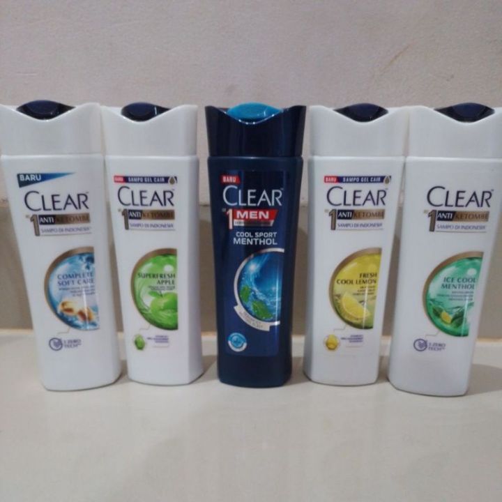 CLEAR SHAMPOO ANTI KETOMBE 160ML | Lazada Indonesia