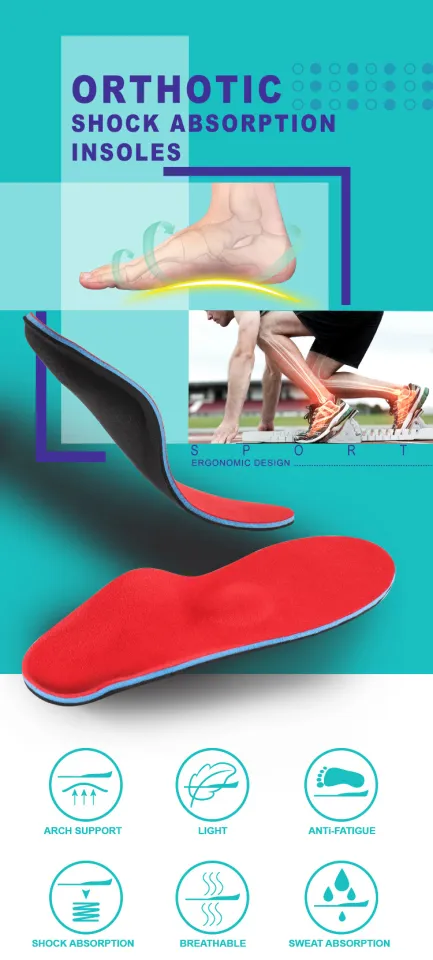 Orthotic Inserts Plantar Fasciitis Relief Arch Support Shoe