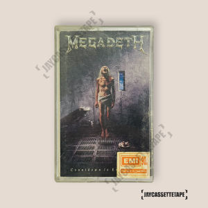 Megadeth อัลบั้ม Countdown To Extinction เทปเพลง เทปคาสเซ็ท Cassette Tape