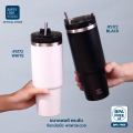 Super Lock แก้วน้ำสเตนเลส 304 แก้วน้ำเก็บอุณหภูมิ ขนาด 800 ML Stainless Steel Bottle แก้วเก็บความเย็น Tumbler รุ่น S172. 