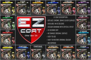 EASY CHROME COLOUR PAINT (19 COLOURS)