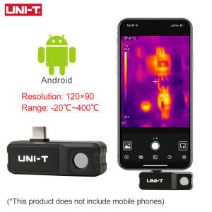 UNI-T Thermal Camera For Phone UTI120 Mobile UTI120MS Thermographic Camera IOS Android Thermal Imager Thermal Imaging Camera Floor Heat Detection