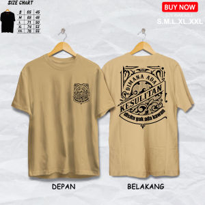 kaos dimana ada kesulitan | baju distro | cocok untuk pria dan wanita