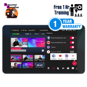 YoloLiv Yolobox Pro Live Stream Studio With Encoder Switcher Monitor and Recorder. Buy with confidence with free training