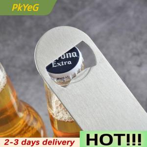 PkYeG Mini Durable Beer Bottle Opener Stainless Steel Flat Speed Bottle Cap Opener