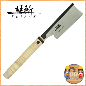 SUIZAN 6" Japanese Dozuki Dovetail Pull Saw for Woodworking