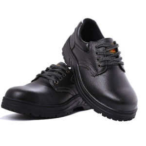 รองเท้าเซฟตี้ หัวเหล็กSafety Shoes สีดํา ไซส์39-44 รองเท้าคอมแบท รองเท้าทํางาน