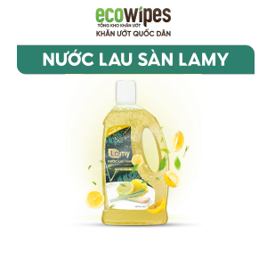 HÀNG CÔNG TY_Nước Lau Sàn Lamy Hương Chanh Sả Kháng Khuẩn Xua Đuổi Côn Trùng Làm Sạch Bề Mặt Chai 1L