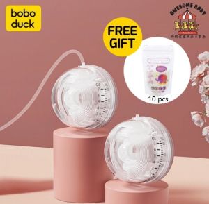 Boboduck Wearable Handsfree Breastmilk Collection Cup (One Pair) Handsfree Cup