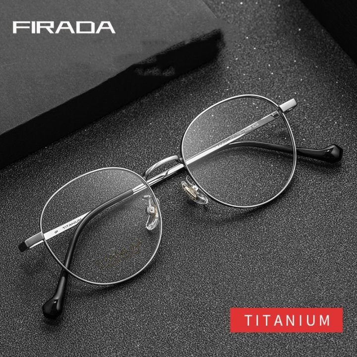 Round Glasses Frames Eyeglasses 2019 Women's FIRADA New
