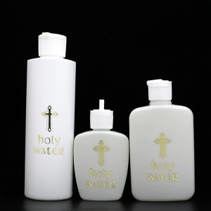 Thánh chai nước Tôn Giáo chai lotion nhựa Refillable bình nước thánh cho Công Giáo Christian baptisms Đảng