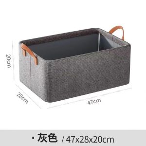 【Buy 1 Free 1】Clothes And Trousers Storage Box Household Drawer Wardrobe Clothes Folding Storage Basket Sorting Box
