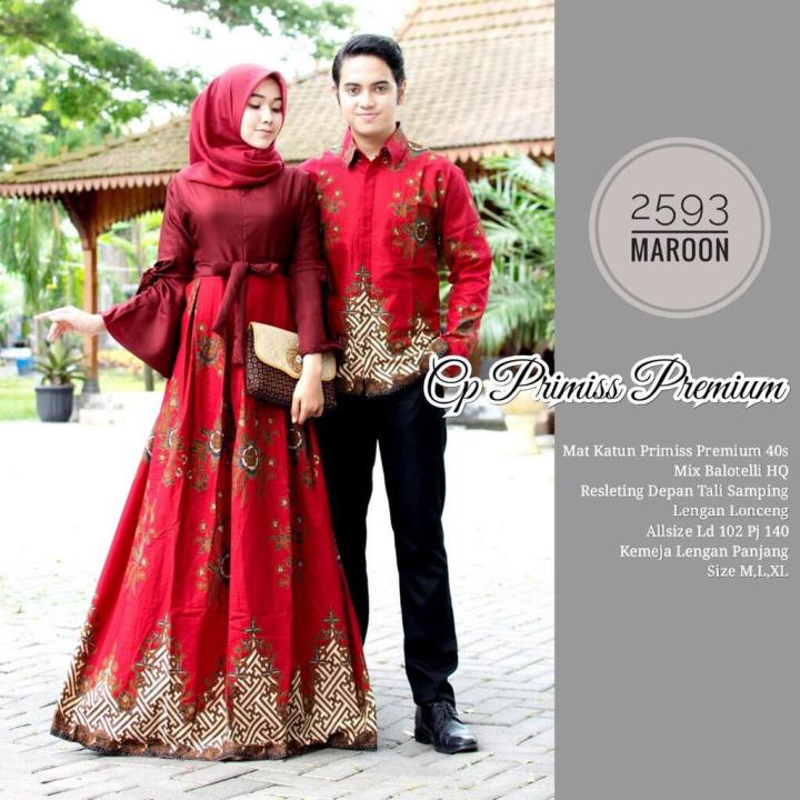 TERMURAH!! TERLARIS TERBARU!Baju Batik Couple Baju Muslim