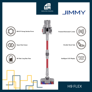 【JIMMY】H9 FLEX CORDLESS VACUUM CLEANER (PREMIUM STICK VACUUM) 无线吸尘器