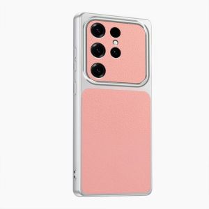 For Samsung Galaxy S25 Ultra New faux leather phone case high-quality anti drop cover
