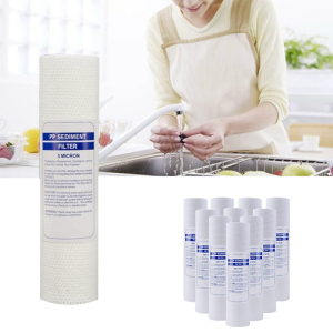 10 Pack Universal PP Cotton Universal Filtration Cartridge Water Purifier Perfect for Water Purification