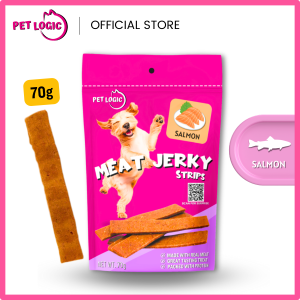 Pet Logic Meat Jerky Strips Dental Chews DOYPACK 70g Dog Treats  Pet Grooming  Oral Care