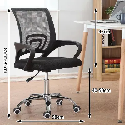 Rotating Office Chair Breathable Computer Chair Ergonomic Chair Study Chair Adjustable Backchair