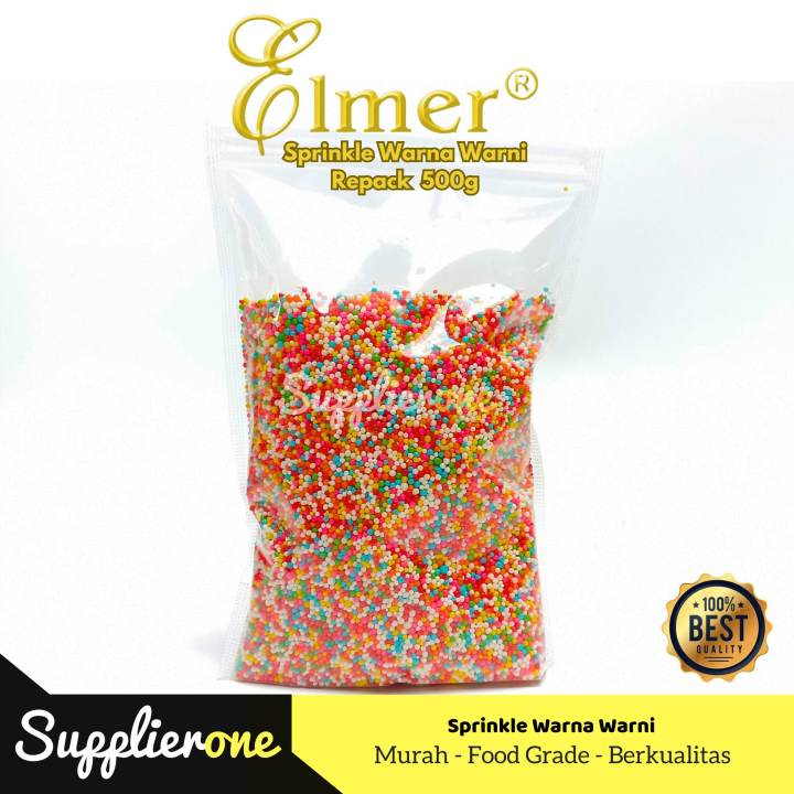 Springkell Merah Elmel Springkle / Toping Springkle Elmer / Toping Springkle Elmer Warna ...
