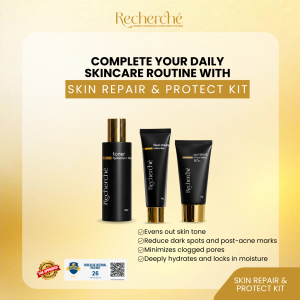 Recherche Toner + Face Cream+ Sunblock - Skin repair & Protect Kit