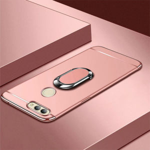 LANLIN for Huawei Nova 2I/Huawei Nova 2 Plus Phone Case Ultra Thin Matte Hard PC Holder Casing for Huawei Nova 2I Case with Free Ring Stand Holder