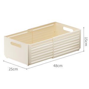 Set of 3PCS Retractable Drawer Organizer Stackable Clothing Cabinet Organizers Adjustable Kitchen Storage Box Household Sorting Storage Box