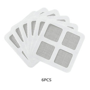 Window Screen Repair Stickers For Damaged Windows And Hole Repairs. Window Screen Film With Strong Adhesive Mesh Tape For Doors And Windows Glass Fiber Mesh Tape For Doors And Windows To Prevent Mosquitoes From Entering Easy To Stick