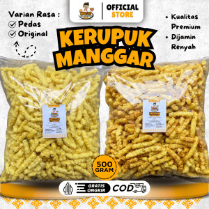 Kerupuk Manggar Akar Kelapa Gurih Pedas Daun Jeruk // Kerupuk Jaat // Makanan Ringan Nolis Snack