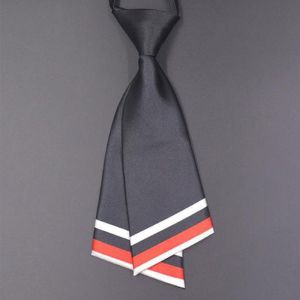 Fashion Bow Knot Necktie Solid Color Japanese Cravat Adjustable Uniform Shirt Ladies Neck Wear for Women