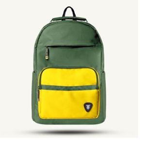 Moral Flat Official-Tas Ransel-Backpack-Hexa series-Navy Orange-MF