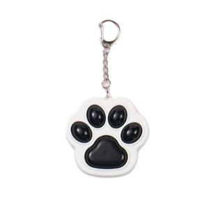 ANANAA Mini Cat Paw Fidget Toys Cartoon Kawaii Clicker Clicker Fidget Keychain Cute Sensory Toy Relieve Stress