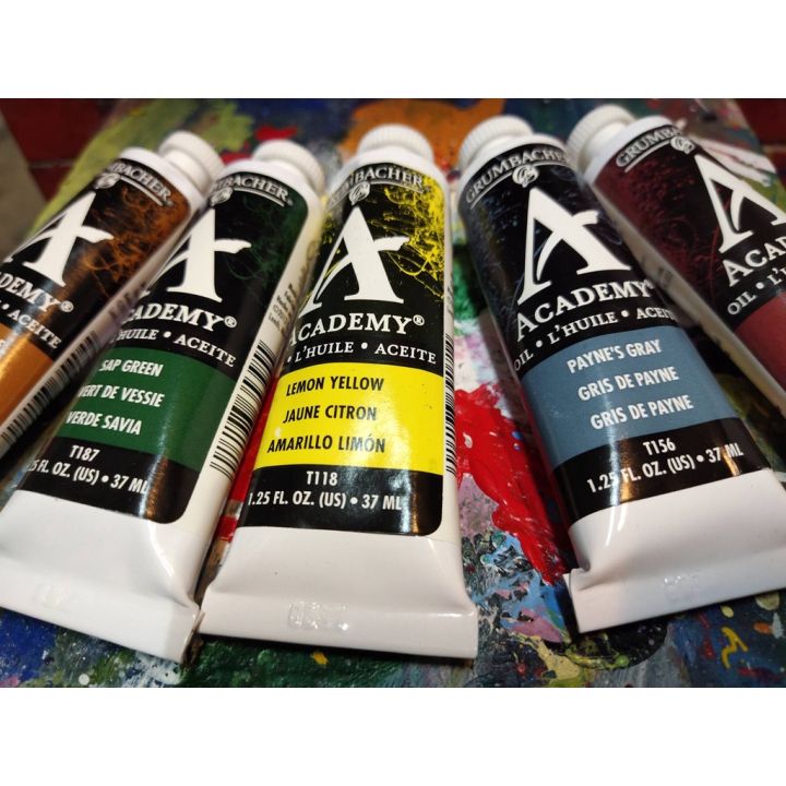 Grumbacher Academy Oil Paint 37ml Lazada PH
