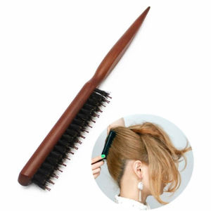 baoda Christmas Gift Professional Salon Teasing Back Hair Brushes Wood Line Comb Hairbrush