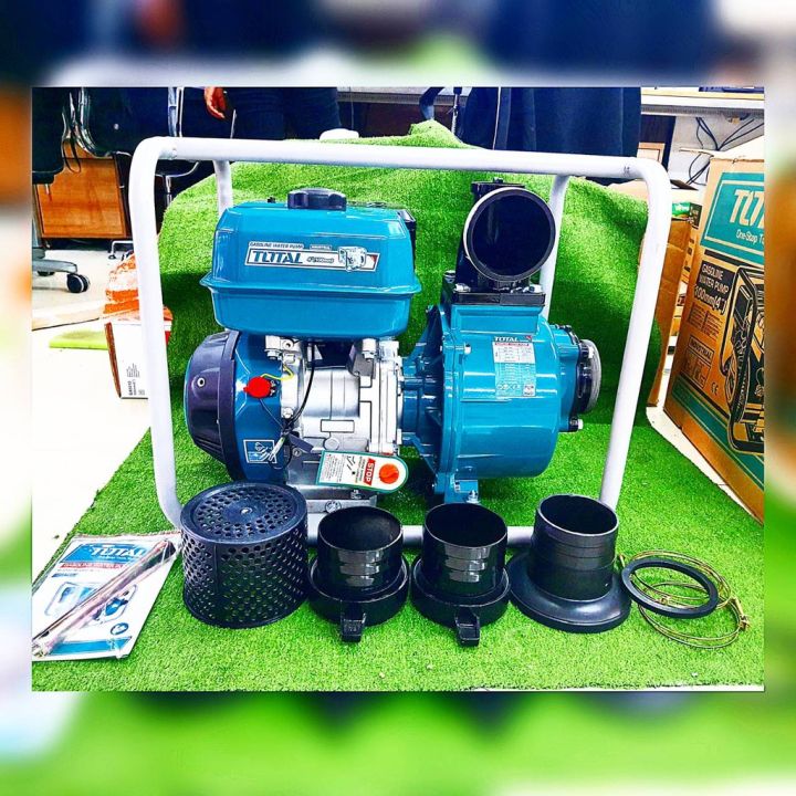 TOTAL เครื่องยนต์ชนปั๊ม TP3401 9 แรงม้า ท่อ 4 นิ้ว สำหรับงานหนัก