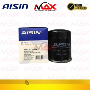 AISIN OFLAZ-6026 Oil Filter for Sentra (1989–2004) Vanette Cefiro (1997–2001) Urvan Terrano and Pathfinder C-207 VIC)